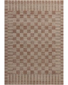 Cali CIL-06 Brick/Natural Area Rug