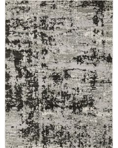 Caravan 4153q Grey/Black Area Rug