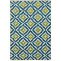 Cayman 2063z Sand/Blue Area Rug