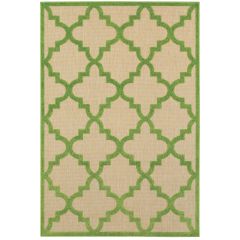 Cayman 660f Sand/Green Area Rug