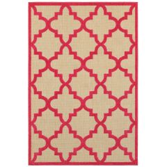 Cayman 660p Sand/Pink Area Rug