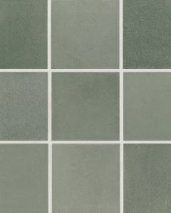 Celine Sage Matte Glazed Porcelain 4"x4" Square Field Tile