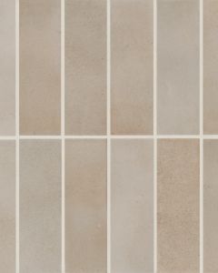 Celine Taupe Matte Glazed Porcelain 2"x6" Field Tile