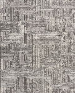 CK024 Irradiant IRR01 Cream Black Area Rug