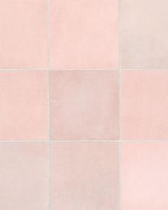 Cloe Pink Glossy Glazed Ceramic 5"x5" Field Tile