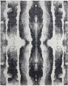 Coda 8930F Black/White Area Rug