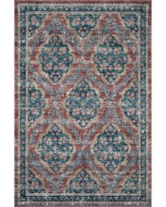 Courtyard COU-02 Red Area Rug
