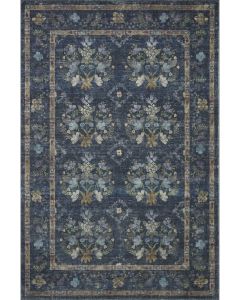 Courtyard COU-04 Navy Area Rug