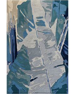 Cove Ivory/Blue Illusion Area Rug