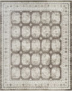 Dekor DEK01 Ivory Brown Area Rug