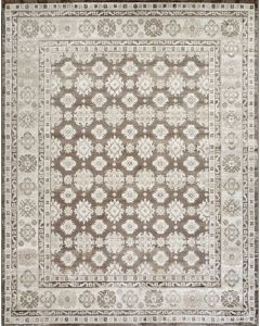 Dekor DEK02 Ivory Brown Area Rug