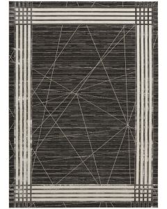 Desire DSR01 Charcoal Silver Area Rug