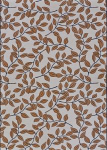 Dolce Summer Ivy Ivory Terracotta Area Rug