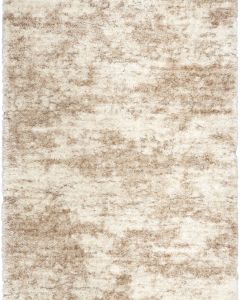 Dreamy Shag DRS10 Ivory Dark Beige Area Rug