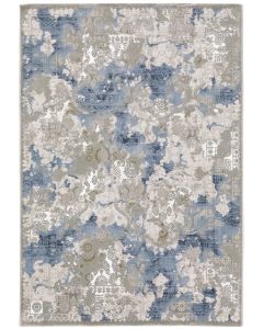 Easton 3313q Beige/Blue Area Rug