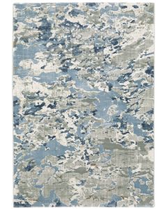 Easton 3317e Grey/Blue Area Rug