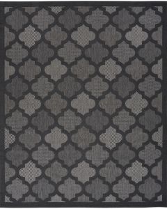 Easy Care NES01 Charcoal/Black Area Rug