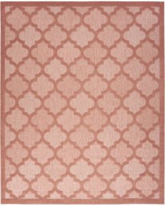 Easy Care NES01 Coral/Orange Area Rug