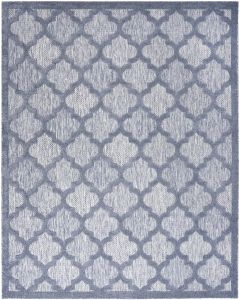 Easy Care NES01 Denim Blue Area Rug