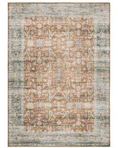 Charleston cha04 Rust/Blue Area Rug