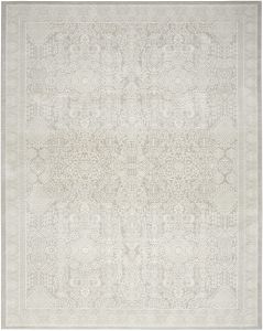 Eco Cycle ECY01 Silver Ivory Area Rug