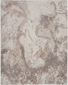 Elation ETN02 Ivory Grey Area Rug