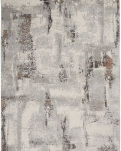 Elation ETN06 Grey Ivory Area Rug