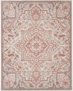 Elation ETN10 Ivory Brick Area Rug