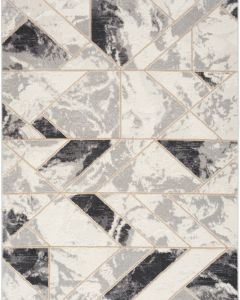 Elation ETN11 Ivory/Grey Area Rug