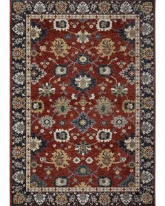 Eliana ELI12 Red/Blue Area Rug