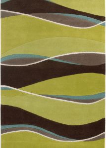 Eternity 1084 Lime/Mocha Landscapes Area Rug