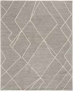 Euclid T8004 Taupe/Ivory/Gray Rug