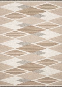 Evelina EVE-04 Taupe/Bark Area Rug