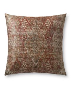 FP0009 Red/Multi 36" Pillow