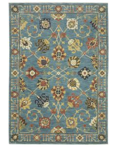 Francesca fr01e Blue/Multi Area Rug
