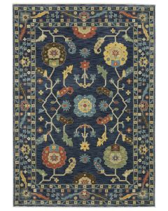 Francesca fr03f Blue/Multi Area Rug