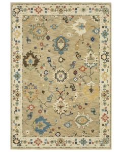 Francesca fr04e Beige/Multi Area Rug