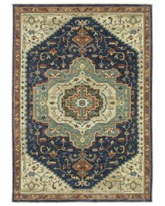 Francesca fr09f Blue/Multi Area Rug