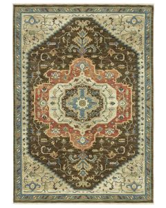 Francesca fr09m Brown/Multi Area Rug