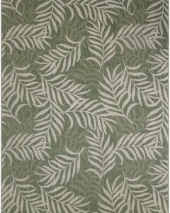 Garden Oasis GOA01 Green Ivory Area Rug