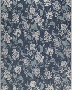 Garden Oasis GOA03 Navy Area Rug