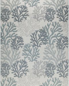 Garden Oasis GOA05 Blue Area Rug