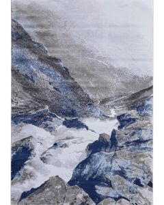 Gaspar 3838F Blue/Gray/White Rug