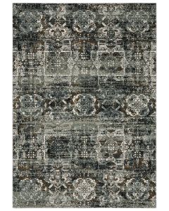 Gemini 2060v Charcoal/Multi Area Rug