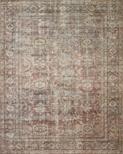 Georgie GER-06 Bordeaux/Antique Area Rug