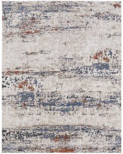 Gilmore 39MLF Ivory/Blue/Gray Area Rug
