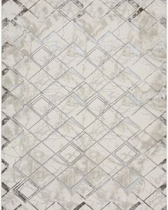 Glitz GLZ02 Ivory/Grey Area Rug