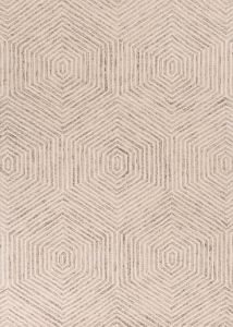 Gramercy 1607 Ivory Honeycomb Area Rug