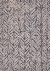 Gramercy 1611 Blue Herringbone Rug