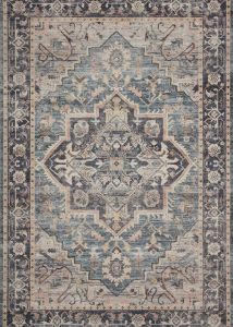 Hathaway HTH-01 Navy/Multi Area Rug